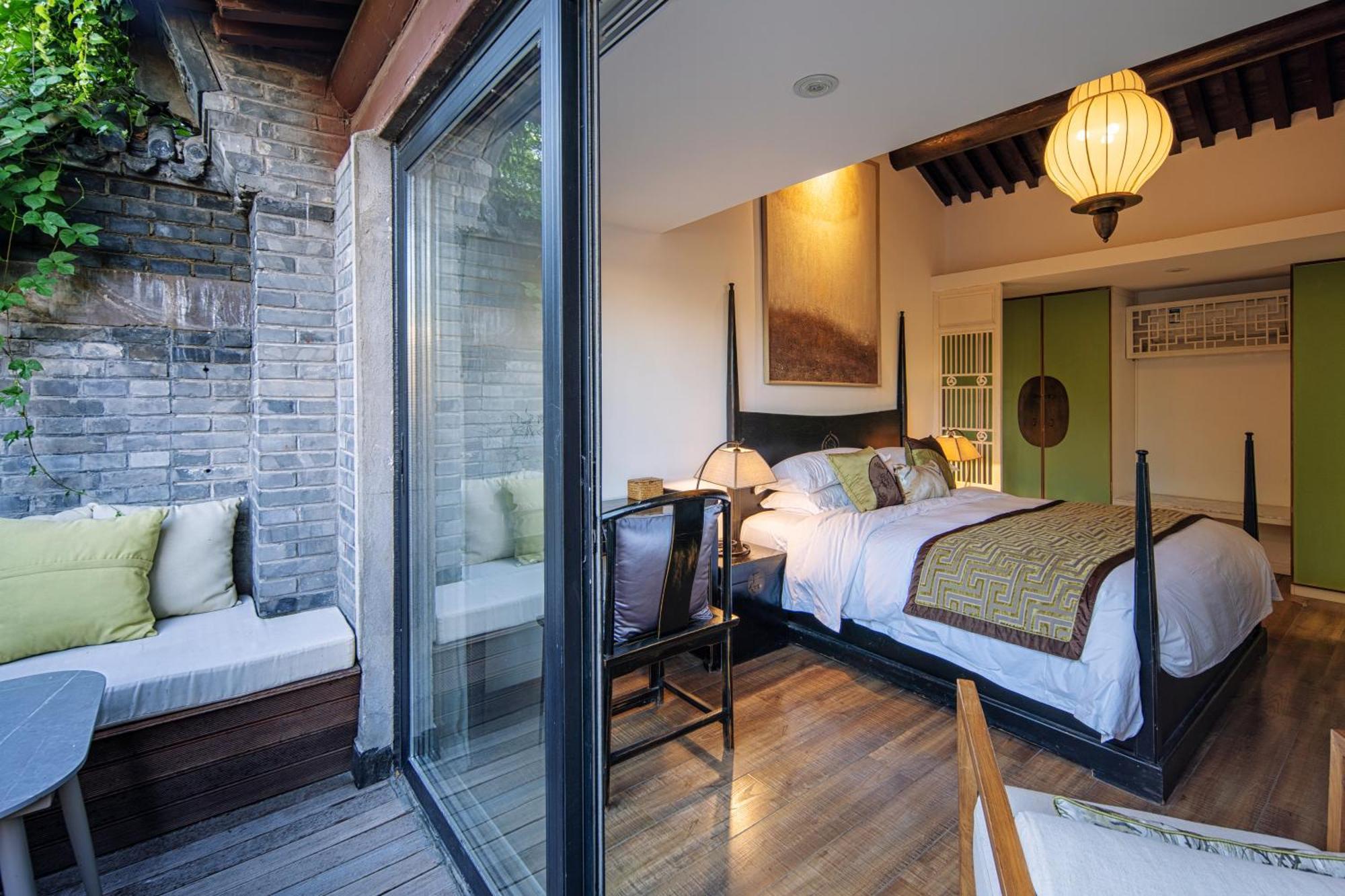 Beijing Le Zai Nan Luo Gu Xiang Wang Fu Jing Forbidden City Courtyard Hotel&Free Laundry Service&Free Coffee And Dumpling Experience Service 外观 照片