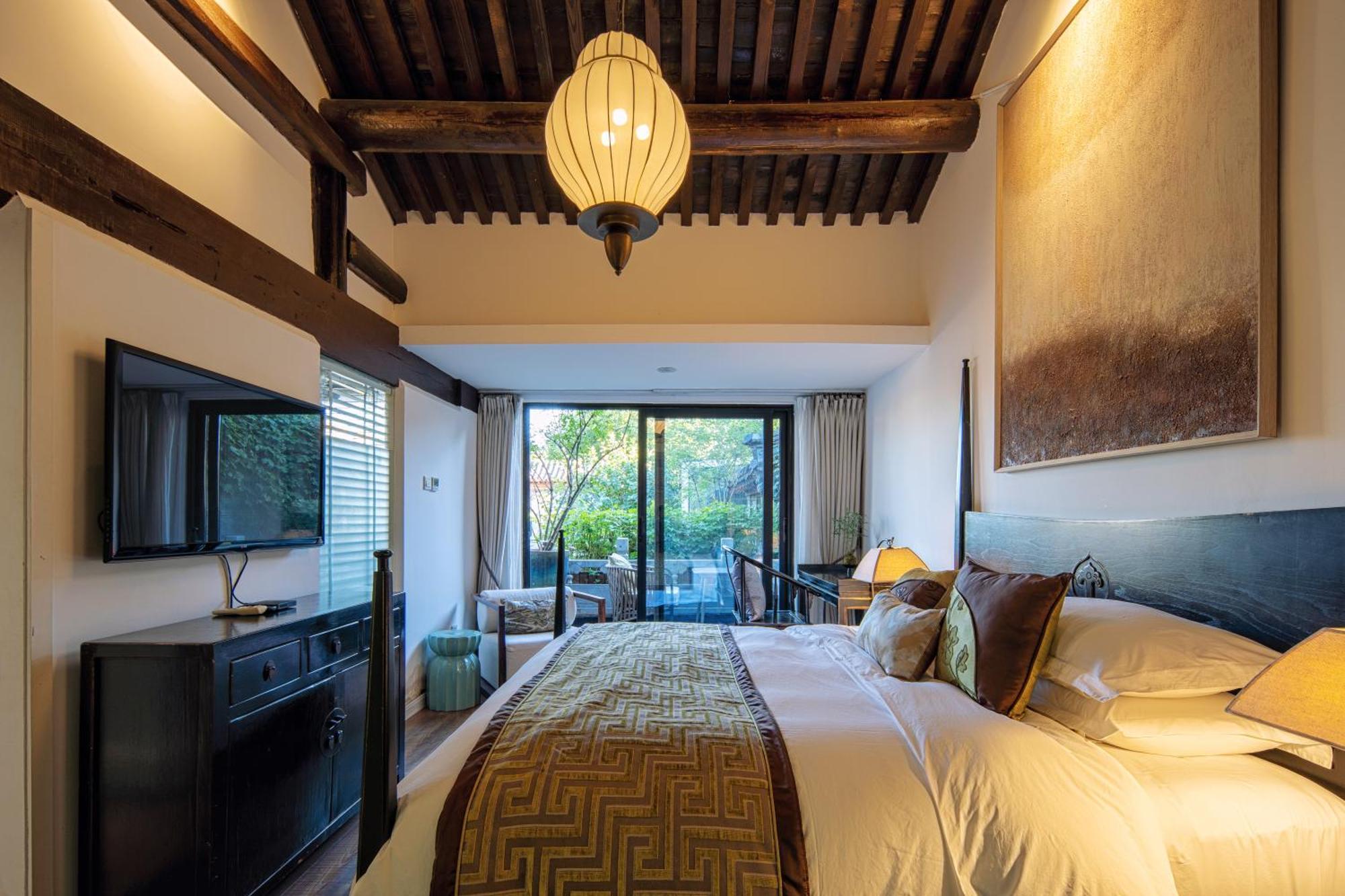 Beijing Le Zai Nan Luo Gu Xiang Wang Fu Jing Forbidden City Courtyard Hotel&Free Laundry Service&Free Coffee And Dumpling Experience Service 外观 照片