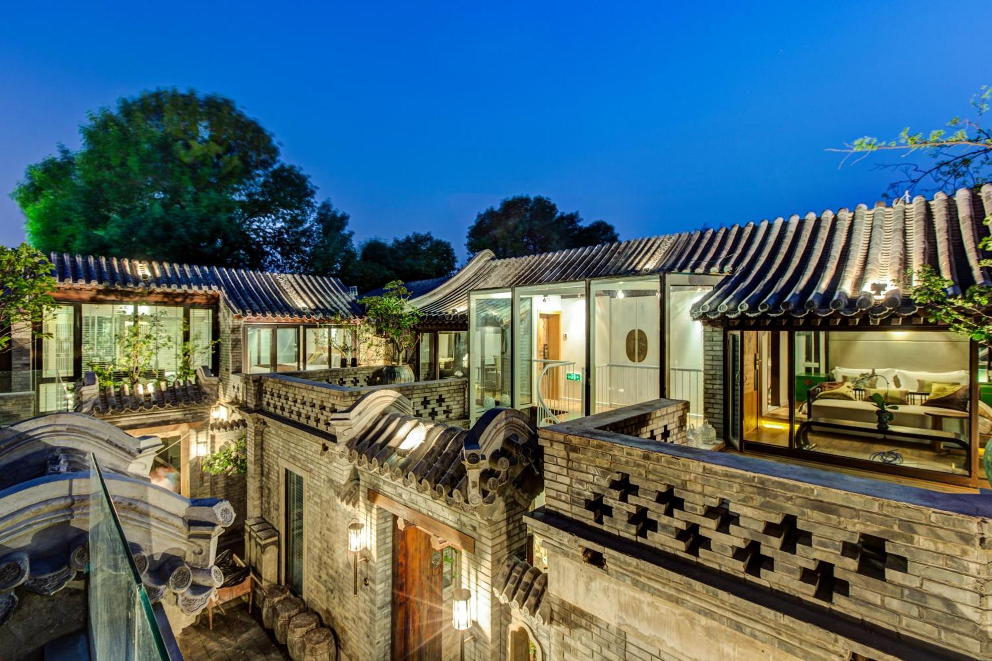 Beijing Le Zai Nan Luo Gu Xiang Wang Fu Jing Forbidden City Courtyard Hotel&Free Laundry Service&Free Coffee And Dumpling Experience Service 外观 照片