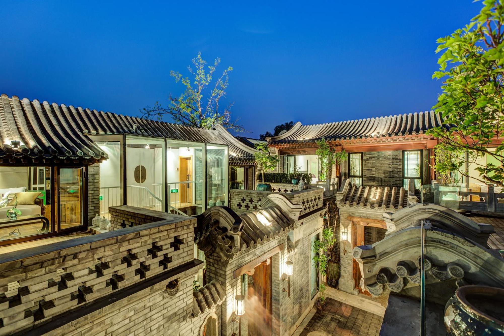 Beijing Le Zai Nan Luo Gu Xiang Wang Fu Jing Forbidden City Courtyard Hotel&Free Laundry Service&Free Coffee And Dumpling Experience Service 外观 照片