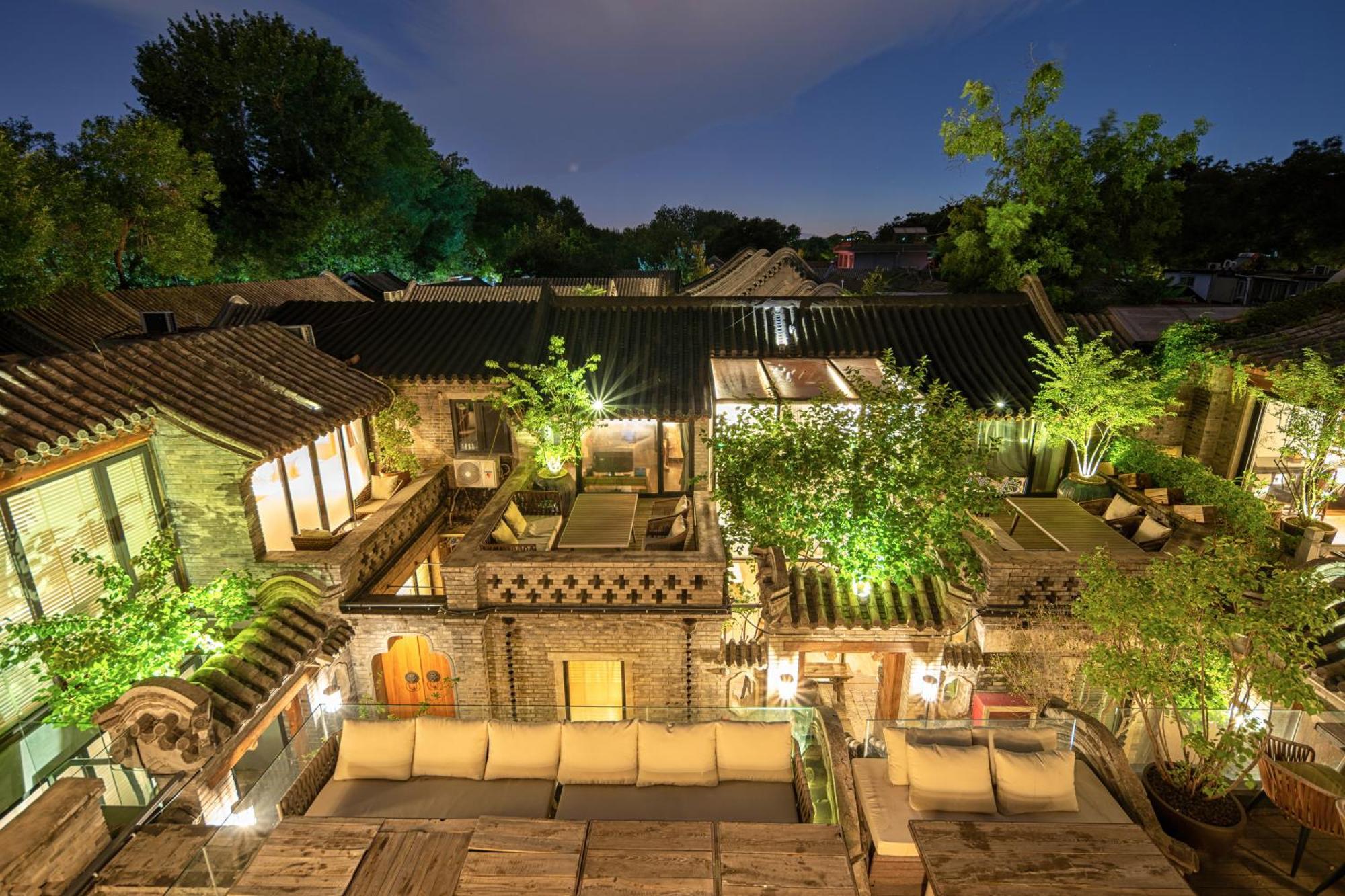 Beijing Le Zai Nan Luo Gu Xiang Wang Fu Jing Forbidden City Courtyard Hotel&Free Laundry Service&Free Coffee And Dumpling Experience Service 外观 照片