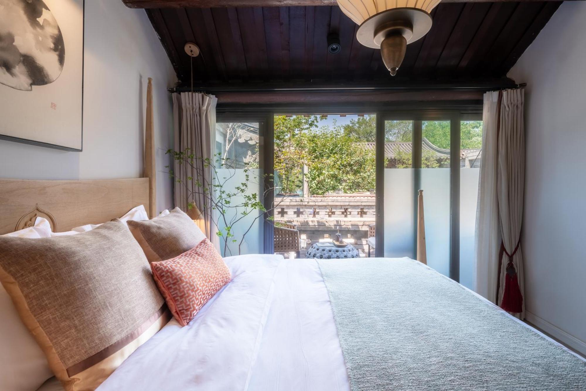 Beijing Le Zai Nan Luo Gu Xiang Wang Fu Jing Forbidden City Courtyard Hotel&Free Laundry Service&Free Coffee And Dumpling Experience Service 外观 照片